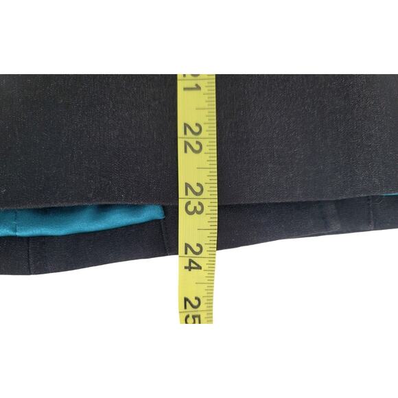 Tahari Women's Gray Blazer Size 8 Career Office Jacket w/ Teal Lining - Picture 5 of 6